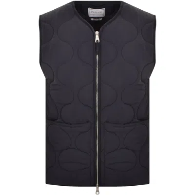 Farah Vintage Farah Campbell Gilet Navy In Blue