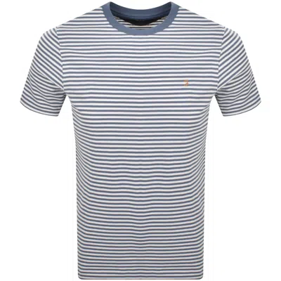 Farah Vintage Farah Castle Short Sleeve T Shirt Blue