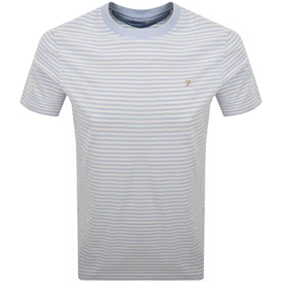 Farah Vintage Farah Castle Short Sleeve T Shirt Blue