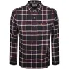 Farah Vintage Farah Christian Overshirt Bordeaux Burgundy In Burgundy