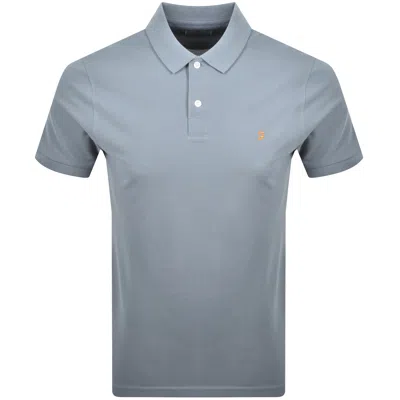 Farah Vintage Farah Cunningham Polo T Shirt Blue