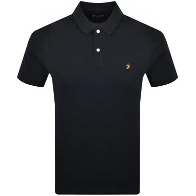 Farah Vintage Farah Cunningham Polo T Shirt True Navy
