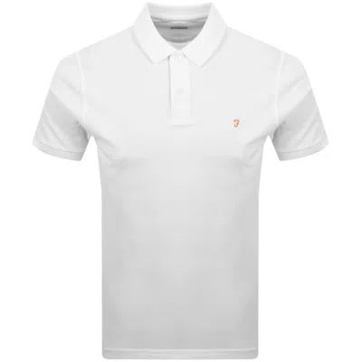 Farah Vintage Farah Cunningham Polo T Shirt White