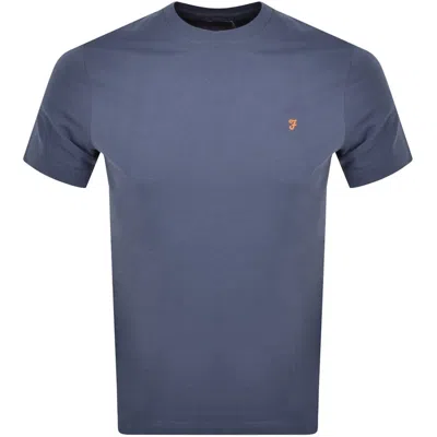 Farah Vintage Farah Danny T Shirt Blue