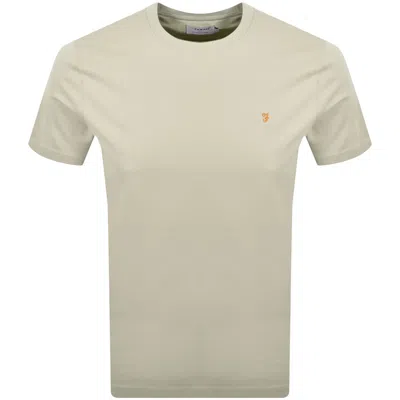 Farah Vintage Farah Danny T Shirt Soft Green In Multi