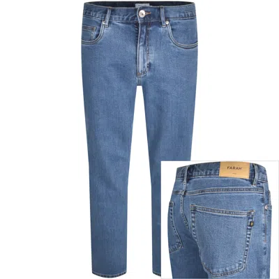 Farah Vintage Farah Elm Mid Wash Jeans Blue