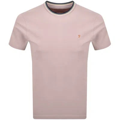 Farah Vintage Farah Elton T Shirt Flora Pink