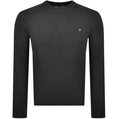 Farah Vintage Farah Foraker Crew Jumper Green