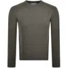 Farah Vintage Farah Halton Ribbed Wool Jumper Brown In Brown