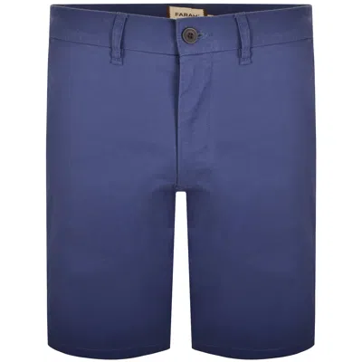Farah Vintage Farah Hawk Chino Shorts Sigil Blue