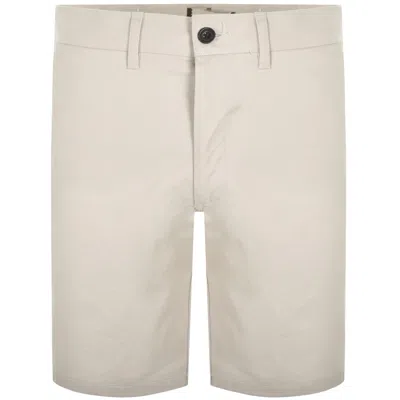 Farah Vintage Farah Hawk Fine Twill Chino Shorts Fog In Sand