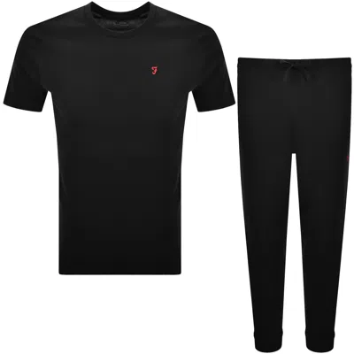 Farah Vintage Farah Hazra T Shirt And Joggers Set Black