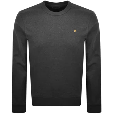 Farah Vintage Farah Hemming Sweatshirt Washed Black In Grey