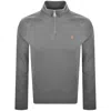 Farah Vintage Farah Jim Quarter Zip Sweatshirt Grey In Gray