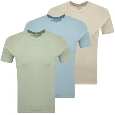 Farah Vintage Farah Karta 3 Pack T Shirts In Multi