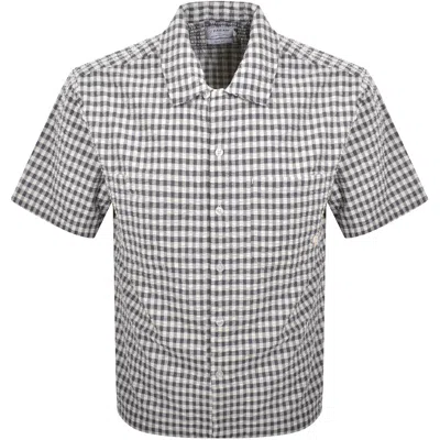 Farah Vintage Farah Kegan Short Sleeve Shirt Navy