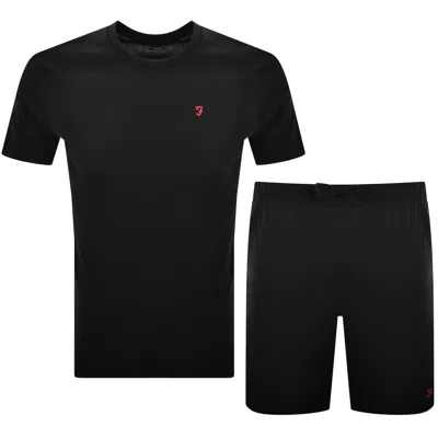 Farah Vintage Farah Lanpa T Shirt And Shorts Set Black
