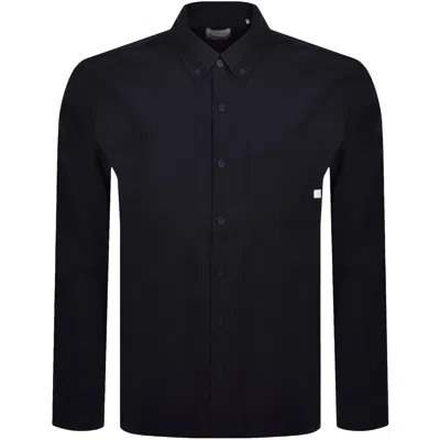 Farah Vintage Farah Netherton Cord Shirt Navy In Black