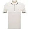 Farah Vintage Farah Netton Short Sleeved Polo T Shirt Ecru