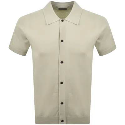 Farah Vintage Farah Poplar Knitted Polo Shirt Soft Green