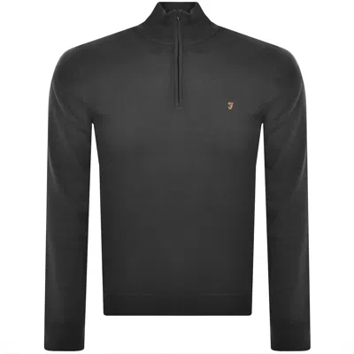 Farah Vintage Farah Redchurch Merino Wool Jumper Grey In Gray