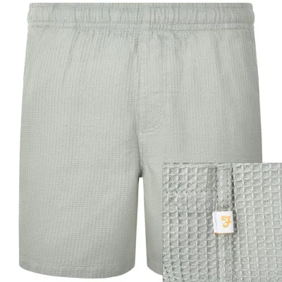 Farah Vintage Farah Redwald Waffle Shorts Green