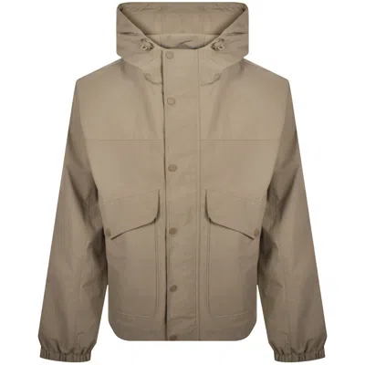 Farah Vintage Farah Shenley Hooded Jacket Brown