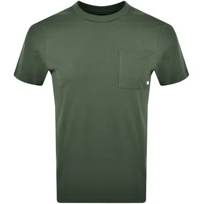 Farah Vintage Farah Stacy Pocket T Shirt Green