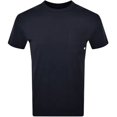 Farah Vintage Farah Stacy Pocket T Shirt Navy