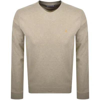 Farah Vintage Farah Tim New Crew Sweatshirt Beige