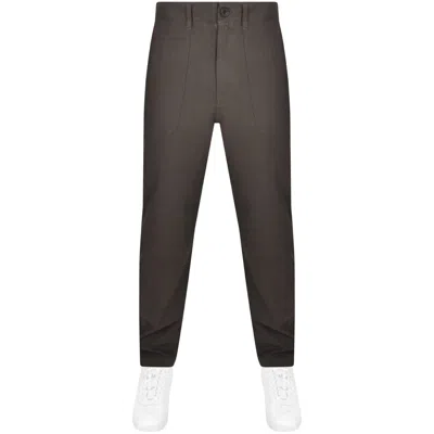 Farah Vintage Hawtin Canvas Trousers Grey