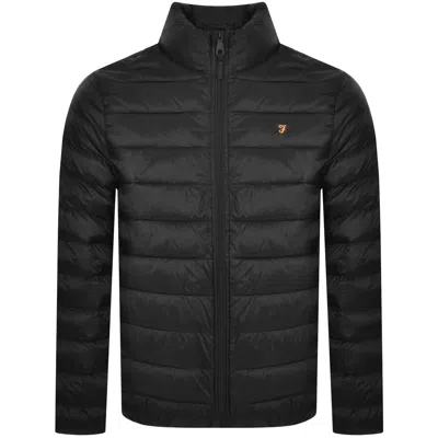 Farah Vintage Joel Padded Coat Black