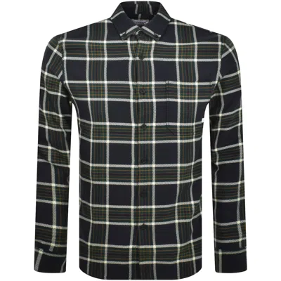 Farah Vintage Marcelo Casual Fit Shirt Navy
