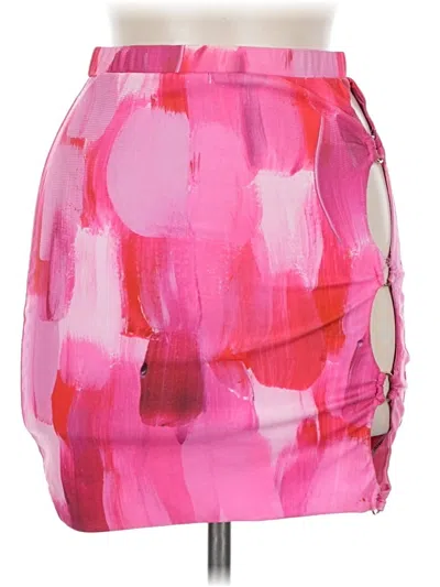 Farai London Casual Skirt In Pink