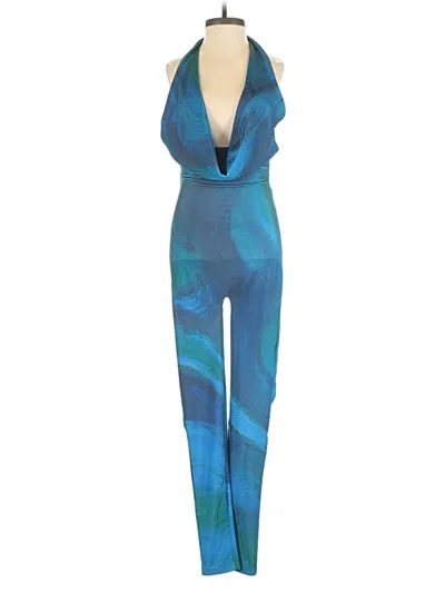 Pre-owned Farai London Jumpsuit In Blue