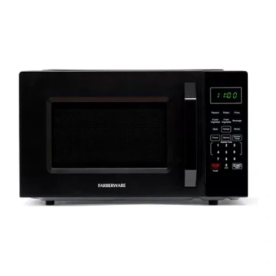 Farberware 1.1 Cu. Ft. 1000-watt Compact Counter Microwave In Black