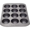 Farberware 12-cup Muffin Pan In Gray