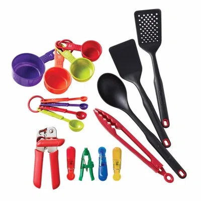 Farberware 17-piece Kitchen Utensil Set In Multi