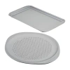 Farberware 2-pc. Non-stick Bakeware Set In Gray