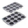 Farberware 2-pc. Non-stick Bakeware Set In Gray