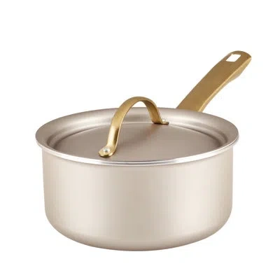 Farberware 2 Quart Nonstick Sauce Pan With Lid In Brown