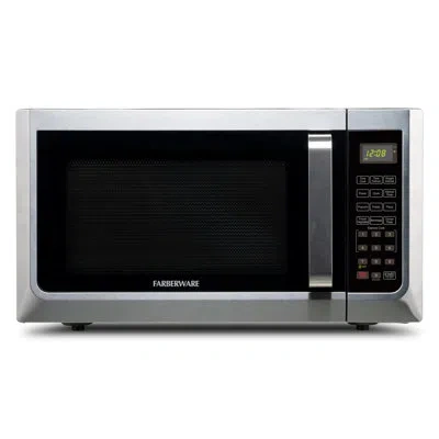 Farberware 21.25'' 1.3 Cu Ft. 1000 - Watt Countertop Microwave In Silver;black