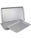Farberware 2pc Nonstick Bakeware Set In Grey