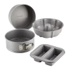 Farberware 4-pc. Non-stick Bakeware Set In Gray