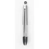 Farberware 6009313 Black & Silver Silicone & Stainless Steel Tongs