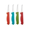 Farberware 6009323 3 In. Plastic & Stainless Steel Paring Knife Set - 4 Piece