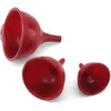 Farberware 6009329 Red Plastic Funnel Set In Multi