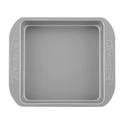 Farberware 9" Square Cake Pan In Gray