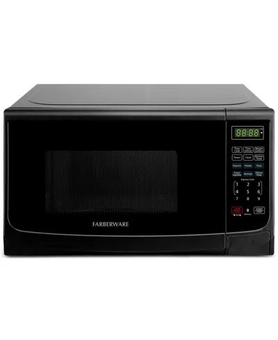 Farberware 900-watt 0.9 Cu. Ft. Countertop Microwave Oven In Black