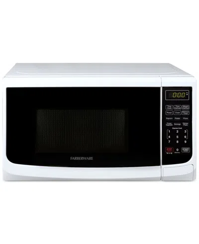 Farberware 900-watt 0.9 Cu. Ft. Countertop Microwave Oven In White